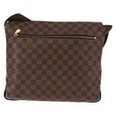 LOUIS VUITTON Damier Ebene Brooklyn MM Shoulder Bag N51211 LV Auth BA6531-2