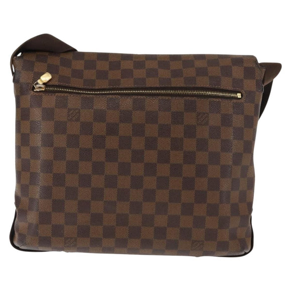 LOUIS VUITTON Damier Ebene Brooklyn MM Shoulder Bag N51211 LV Auth BA6531