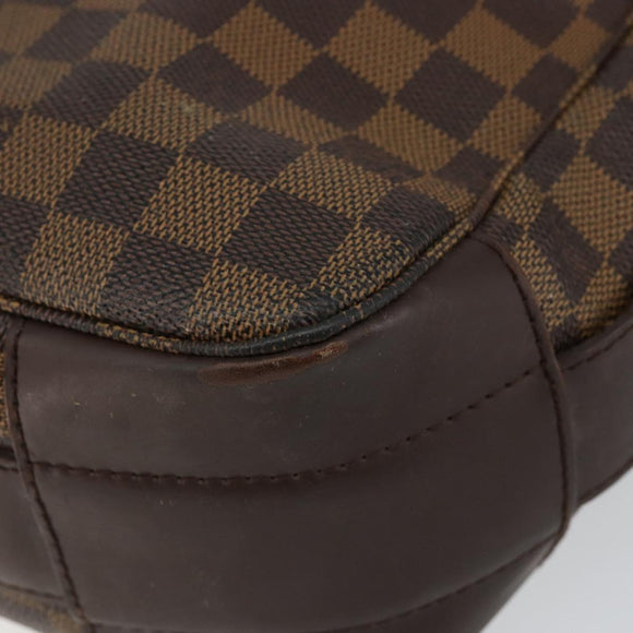 LOUIS VUITTON Damier Ebene Bastille Shoulder Bag N45258 LV Auth BA6532