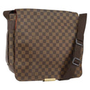 LOUIS VUITTON Damier Ebene Bastille Shoulder Bag N45258 LV Auth BA6532-1