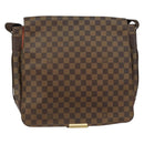 LOUIS VUITTON Damier Ebene Bastille Shoulder Bag N45258 LV Auth BA6532-13
