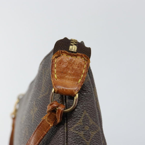 LOUIS VUITTON Monogram Pochette Accessoires Pouch M51980 LV Auth BA6538