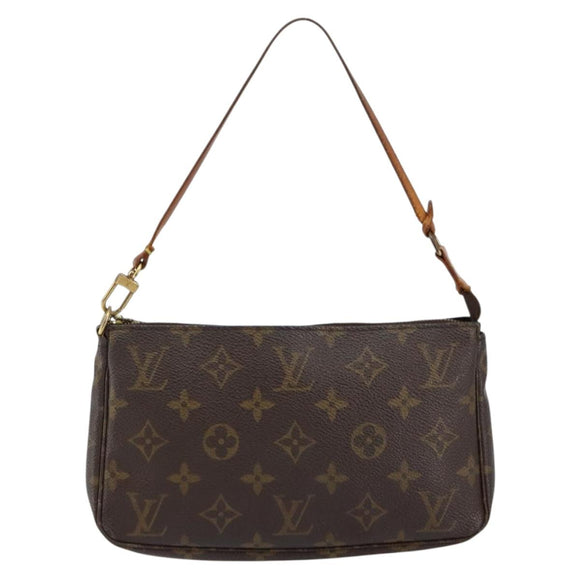 LOUIS VUITTON Monogram Pochette Accessoires Pouch M51980 LV Auth BA6538