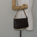 LOUIS VUITTON Monogram Pochette Accessoires Pouch M51980 LV Auth BA6538-20
