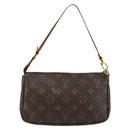 LOUIS VUITTON Monogram Pochette Accessoires Pouch M51980 LV Auth BA6538-2