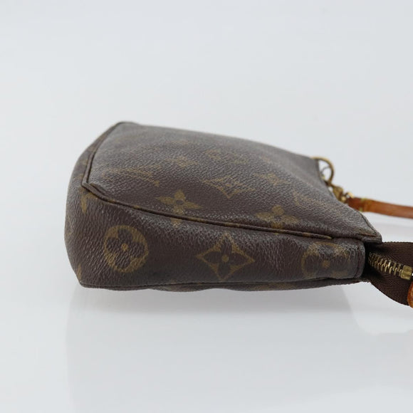 LOUIS VUITTON Monogram Pochette Accessoires Pouch M51980 LV Auth BA6538