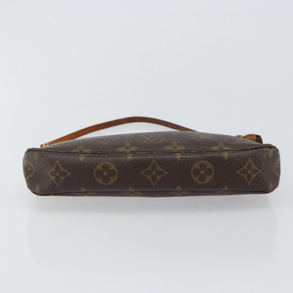 LOUIS VUITTON Monogram Pochette Accessoires Pouch M51980 LV Auth BA6538