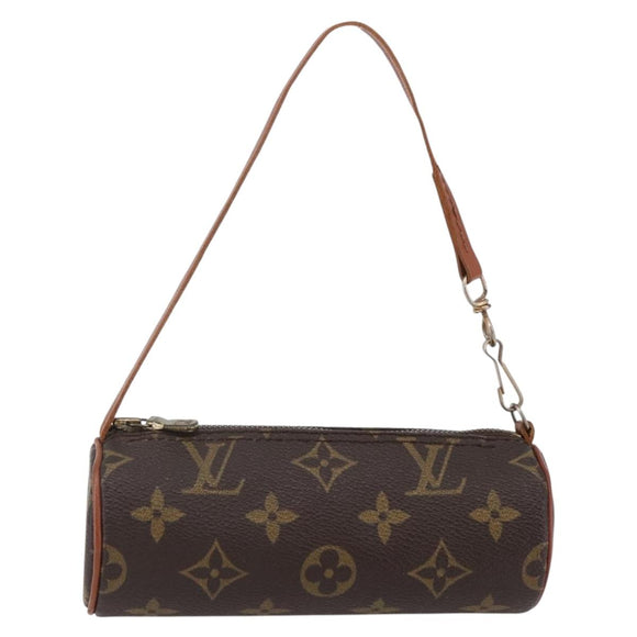 LOUIS VUITTON Monogram Papillon Pouch LV Auth BA6540