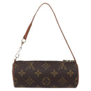 LOUIS VUITTON Monogram Papillon Pouch LV Auth BA6540-2