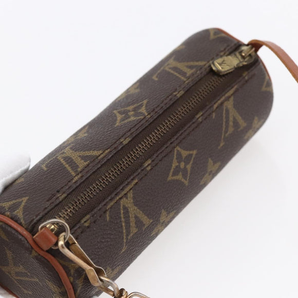 LOUIS VUITTON Monogram Papillon Pouch LV Auth BA6540