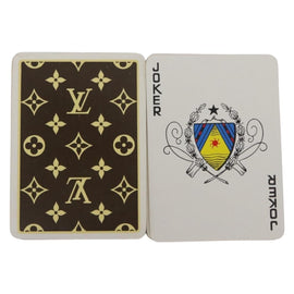 LOUIS VUITTON Monogram Playing Cards LV Auth BA6541 - 0