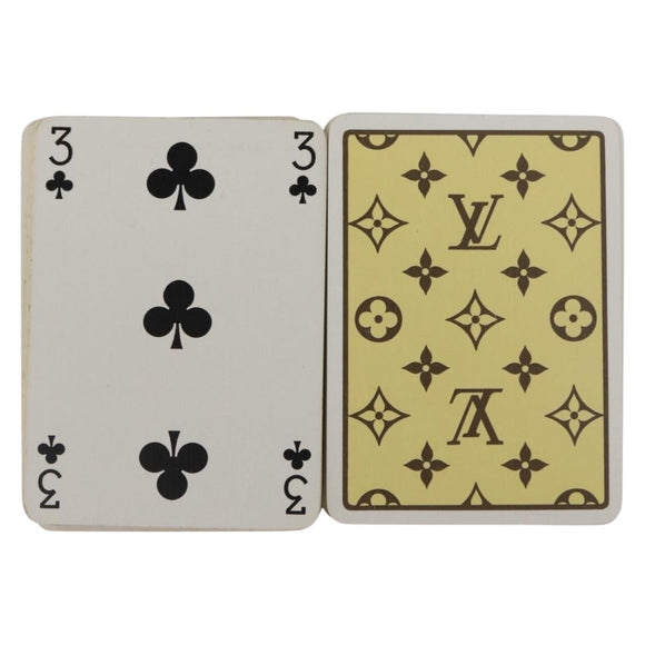 LOUIS VUITTON Monogram Playing Cards LV Auth BA6541