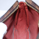 LOUIS VUITTON Damier Ebene Trousse Makeup Pouch N51982 LV Auth BA6543-20