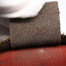 LOUIS VUITTON Damier Ebene Trousse Makeup Pouch N51982 LV Auth BA6543-12