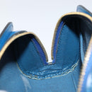 LOUIS VUITTON Epi Dauphine PM Pouch Blue M48445 LV Auth BA6544-17