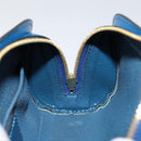LOUIS VUITTON Epi Dauphine PM Pouch Blue M48445 LV Auth BA6544-18