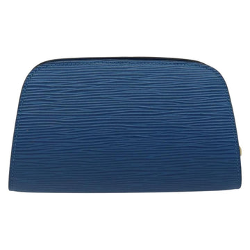 LOUIS VUITTON Epi Dauphine PM Pouch Blue M48445 LV Auth BA6544 - 0