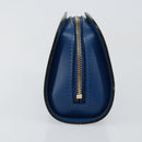 LOUIS VUITTON Epi Dauphine PM Pouch Blue M48445 LV Auth BA6544-3