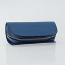 LOUIS VUITTON Epi Dauphine PM Pouch Blue M48445 LV Auth BA6544-5