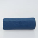LOUIS VUITTON Epi Dauphine PM Pouch Blue M48445 LV Auth BA6544-6
