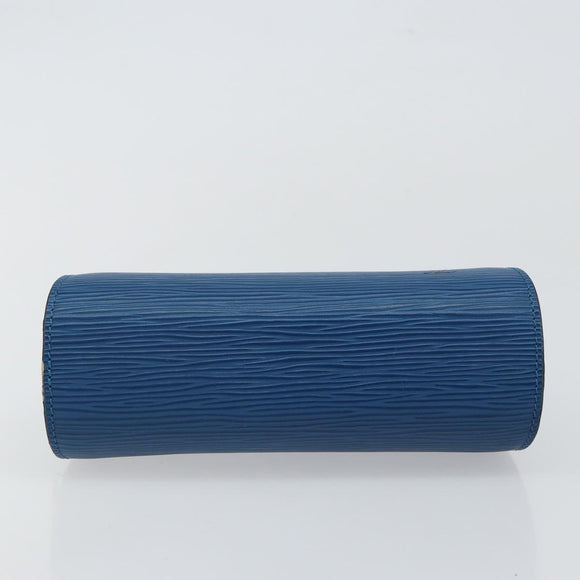 LOUIS VUITTON Epi Dauphine PM Pouch Blue M48445 LV Auth BA6544