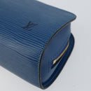 LOUIS VUITTON Epi Dauphine PM Pouch Blue M48445 LV Auth BA6544-7