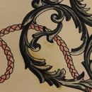 HERMES Carre 90 Scarf ""les cles key"" Silk Pink Auth BA6545-7