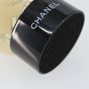 CHANEL Snow Globe Glass Clear CC Auth BA6546-8