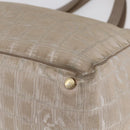 CHANEL New Travel Line Tote Bag Nylon Pink Silver CC Auth BA6548-15