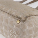 CHANEL New Travel Line Tote Bag Nylon Pink Silver CC Auth BA6548-17