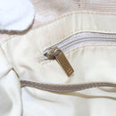 CHANEL New Travel Line Tote Bag Nylon Pink Silver CC Auth BA6548-18