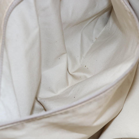 CHANEL New Travel Line Tote Bag Nylon Pink Silver CC Auth BA6548