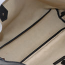 CHANEL Central Station Tote Bag PVC Canvas Black Silver CC Auth BA6549-10