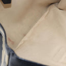 CHANEL Central Station Tote Bag PVC Canvas Black Silver CC Auth BA6549-11