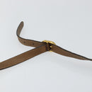 GUCCI GG Supreme Web Sherry Line Bag PVC Beige Gold 89 02 018 Auth BA6558-8