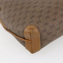GUCCI Micro GG Supreme Shoulder Bag PVC Brown Gold 007 104 4916 Auth BA6559-16