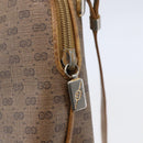 GUCCI Micro GG Supreme Shoulder Bag PVC Brown Gold 007 104 4916 Auth BA6559-17