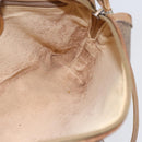 GUCCI Micro GG Supreme Shoulder Bag PVC Brown Gold 007 104 4916 Auth BA6559-20