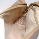 GUCCI Micro GG Supreme Shoulder Bag PVC Brown Gold 007 104 4916 Auth BA6559-11