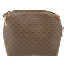GUCCI Micro GG Supreme Shoulder Bag PVC Brown Gold 007 104 4916 Auth BA6559-2