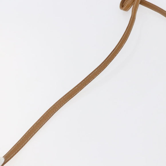 GUCCI Micro GG Supreme Shoulder Bag PVC Brown Gold 007 104 4916 Auth BA6559