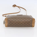 GUCCI Micro GG Supreme Shoulder Bag PVC Brown Gold 007 104 4916 Auth BA6559-5