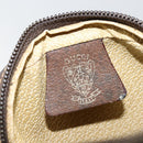 GUCCI GG Supreme Shoulder Bag PVC Beige Gold Auth BA6562-12