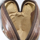 GUCCI GG Supreme Shoulder Bag PVC Beige Gold Auth BA6562-19