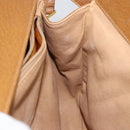 GUCCI GG Supreme Shoulder Bag PVC Beige Gold 116 02 076 Auth BA6563-18