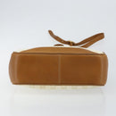 GUCCI GG Supreme Shoulder Bag PVC Beige Gold 116 02 076 Auth BA6563-9