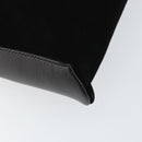 GUCCI Jackie Shoulder Bag Suede Leather Black Silver 001 4052 1669 Auth BA6564-13