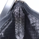 GUCCI Jackie Shoulder Bag Suede Leather Black Silver 001 4052 1669 Auth BA6564-17