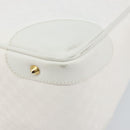 GUCCI Micro GG Supreme Boston Bag PVC 2way White Gold 002 123 0167 Auth BA6571-12