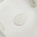 GUCCI Micro GG Supreme Boston Bag PVC 2way White Gold 002 123 0167 Auth BA6571-17